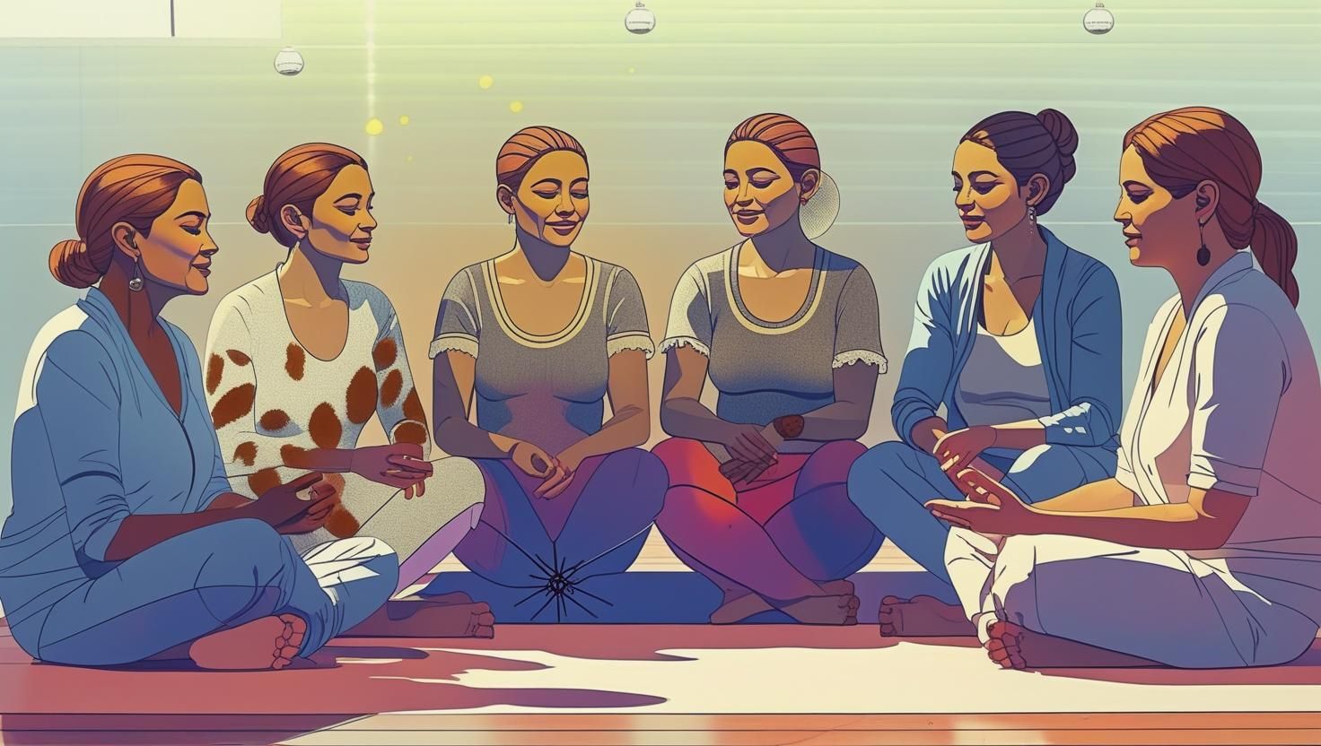 Women in a workshop setting